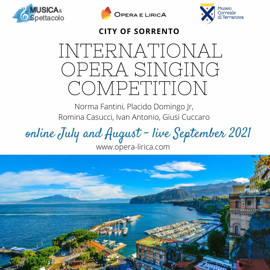 International Opera Singing Competition in Sorrento online e live