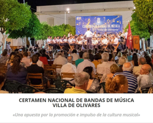 X Certamen Nacional de Bandas de Música "Villa de Olivares"