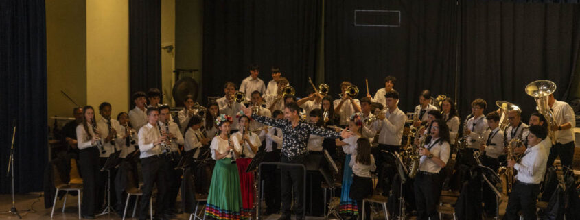 La Banda Santa María de Blanes lleva la música de banda hasta Bélgica en un intercambio internacional