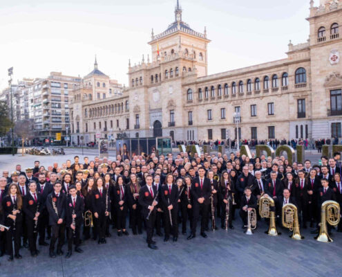 Del “Musica, semper musica” del Coro al estreno de “Valladolid, Ciudad Eterna” y la recuperación histórica de “Saludo a Valladolid” con la Banda: la EMMVA se une al fin de semana solidario a favor de ELA España