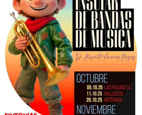 Encuentro Insular de Bandas de Gran Canaria 2025. "D. Ruperto Armas Reyes"