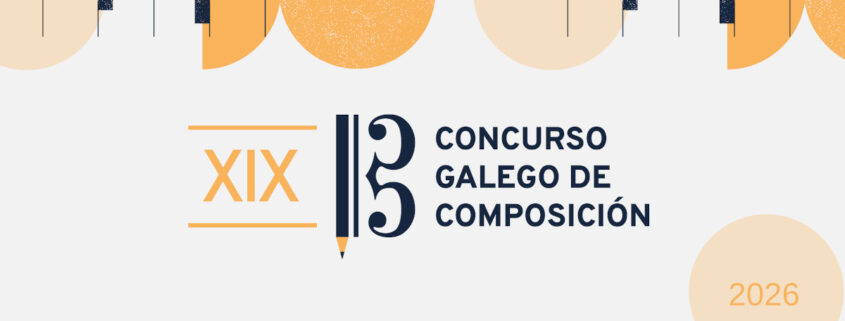 XIX Concurso Galego de Composición (2026)