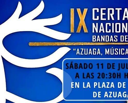IX Certamen Nacional de Bandas de Música “Azuaga, Música y Cine” 2026