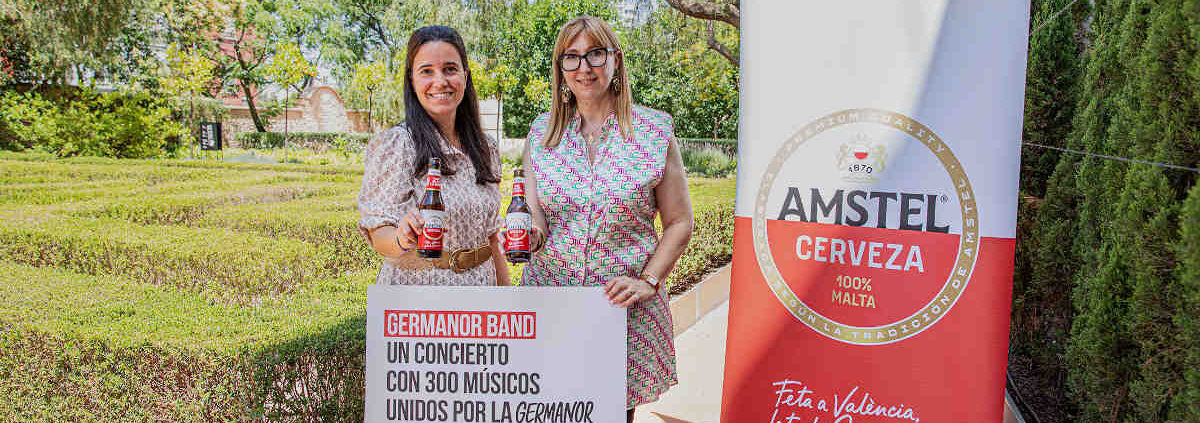 La FSMCV y Amstel celebran la “germanor” con un encuentro de más de 270 músicos valencianos
