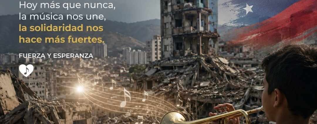 La CESM expresa su solidaridad con el pueblo venezolano y con toda su comunidad musical tras los devastadores terremotos