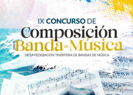 La Federación Tinerfeña impulsa la creación musical con el IX Concurso de Composición para Banda de Música