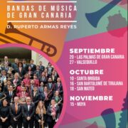 La Federación Grancanaria de Bandas de Música presenta la VI Edición del Encuentro Insular de Bandas de Música de Gran Canaria 2026 “D. Ruperto Armas Reyes”