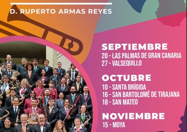 La Federación Grancanaria de Bandas de Música presenta la VI Edición del Encuentro Insular de Bandas de Música de Gran Canaria 2026 “D. Ruperto Armas Reyes”